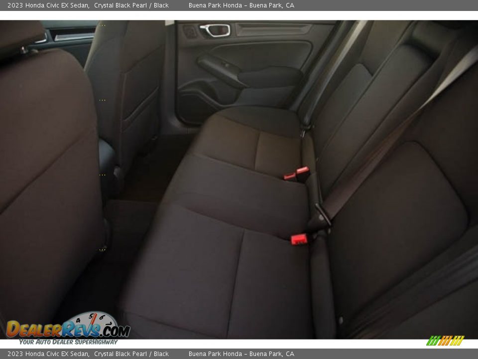 Rear Seat of 2023 Honda Civic EX Sedan Photo #16