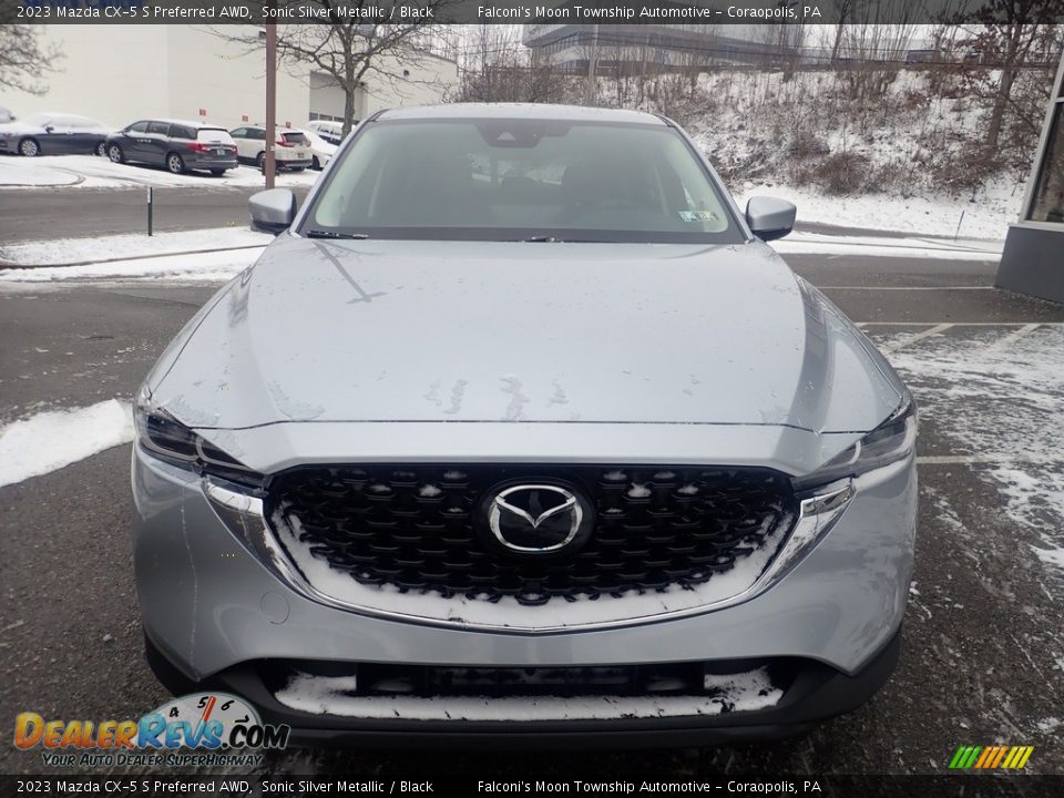 2023 Mazda CX-5 S Preferred AWD Sonic Silver Metallic / Black Photo #8