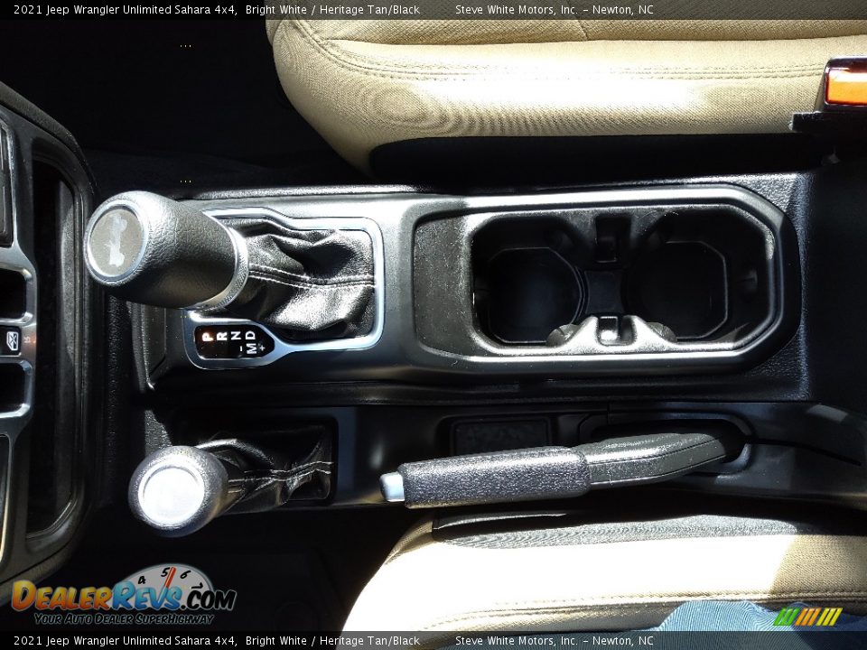2021 Jeep Wrangler Unlimited Sahara 4x4 Bright White / Heritage Tan/Black Photo #26