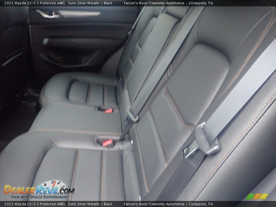 Rear Seat of 2023 Mazda CX-5 S Preferred AWD Photo #12