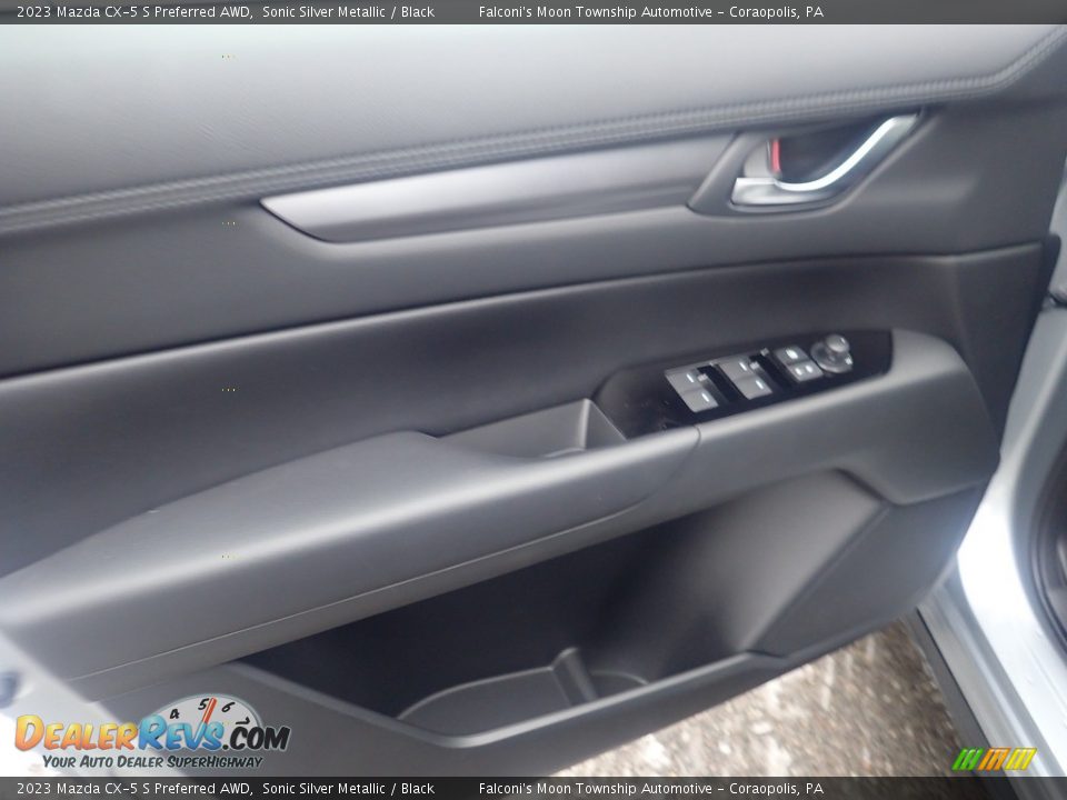 2023 Mazda CX-5 S Preferred AWD Sonic Silver Metallic / Black Photo #14