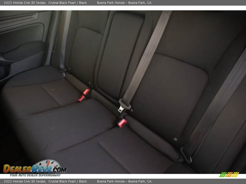 Rear Seat of 2023 Honda Civic EX Sedan Photo #26