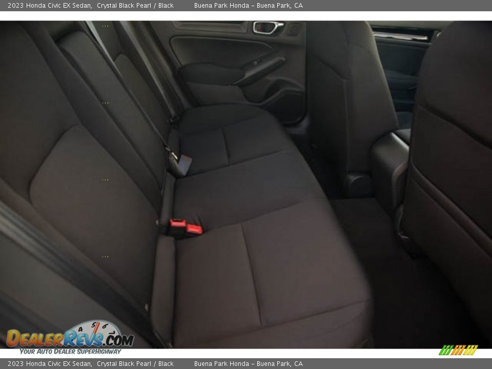Rear Seat of 2023 Honda Civic EX Sedan Photo #28