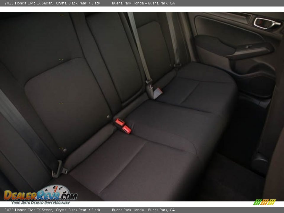 Rear Seat of 2023 Honda Civic EX Sedan Photo #29