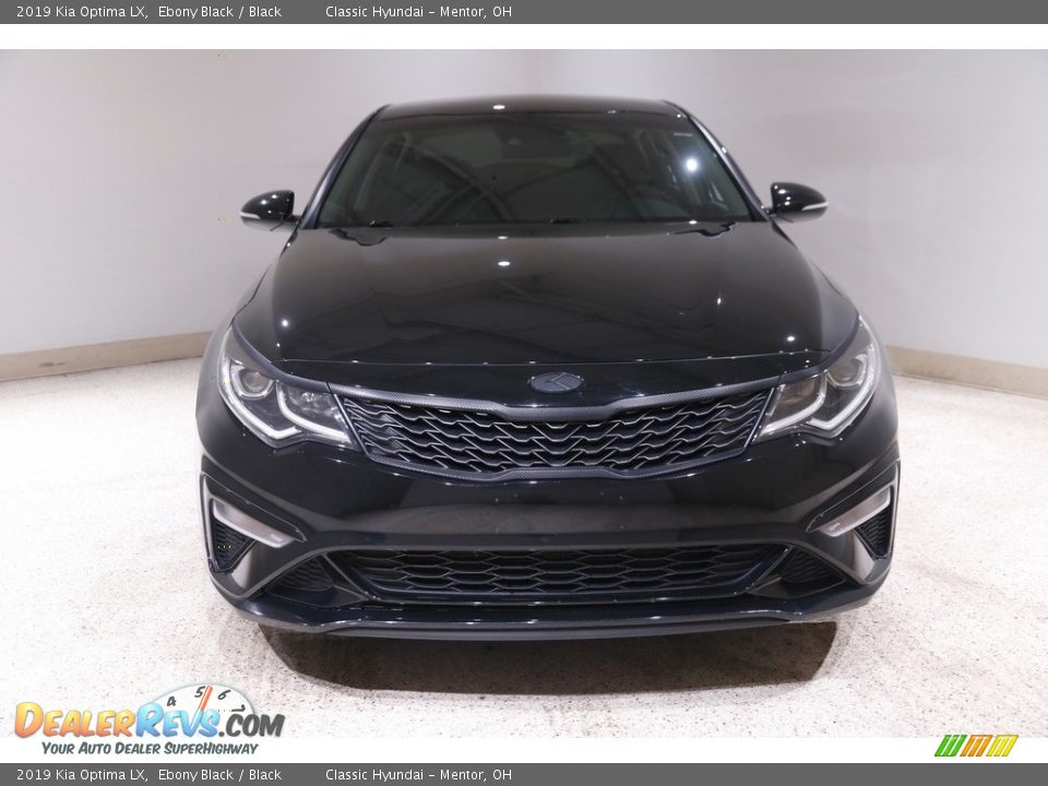 2019 Kia Optima LX Ebony Black / Black Photo #2