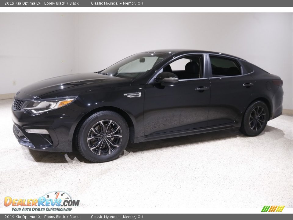 2019 Kia Optima LX Ebony Black / Black Photo #3