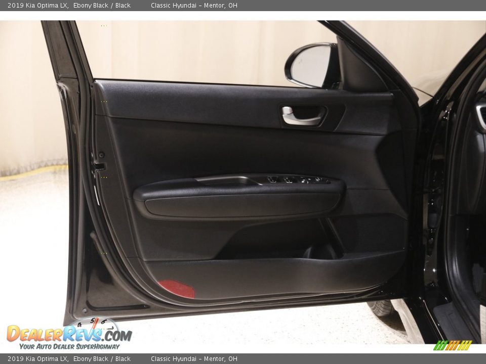 2019 Kia Optima LX Ebony Black / Black Photo #4