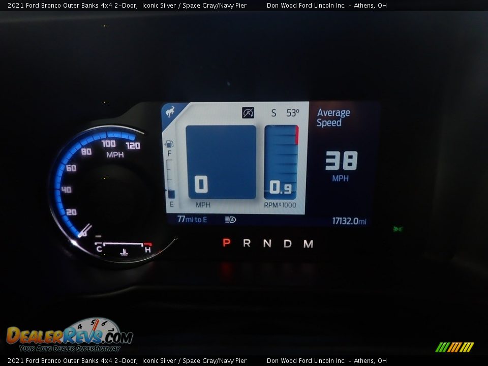 2021 Ford Bronco Outer Banks 4x4 2-Door Iconic Silver / Space Gray/Navy Pier Photo #23