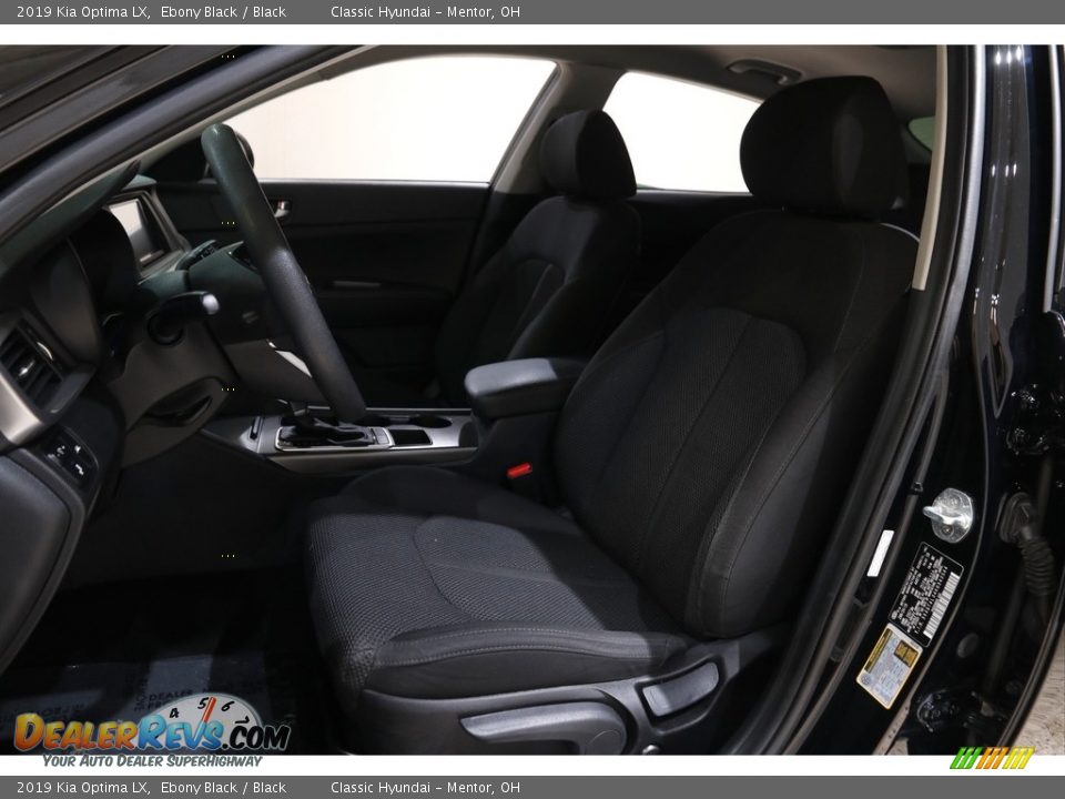 2019 Kia Optima LX Ebony Black / Black Photo #5