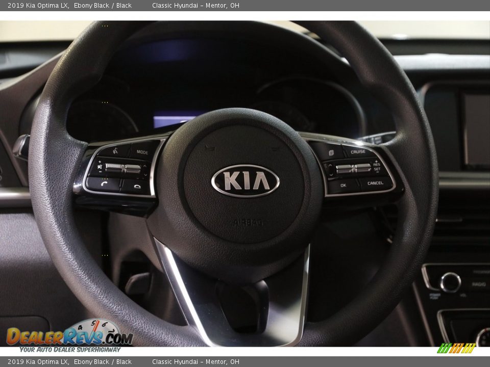 2019 Kia Optima LX Ebony Black / Black Photo #7