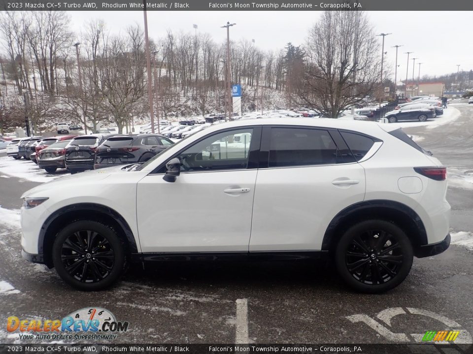 Rhodium White Metallic 2023 Mazda CX-5 Turbo AWD Photo #6