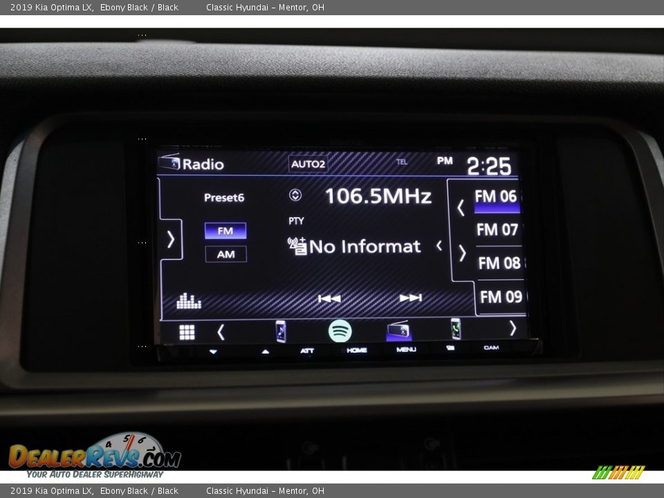 2019 Kia Optima LX Ebony Black / Black Photo #10