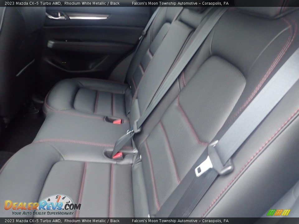 Rear Seat of 2023 Mazda CX-5 Turbo AWD Photo #12