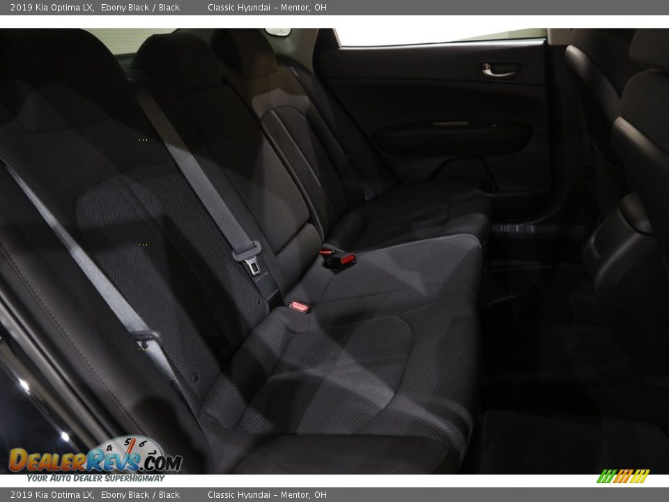 2019 Kia Optima LX Ebony Black / Black Photo #16