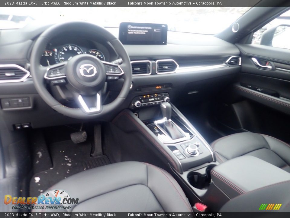 Black Interior - 2023 Mazda CX-5 Turbo AWD Photo #13