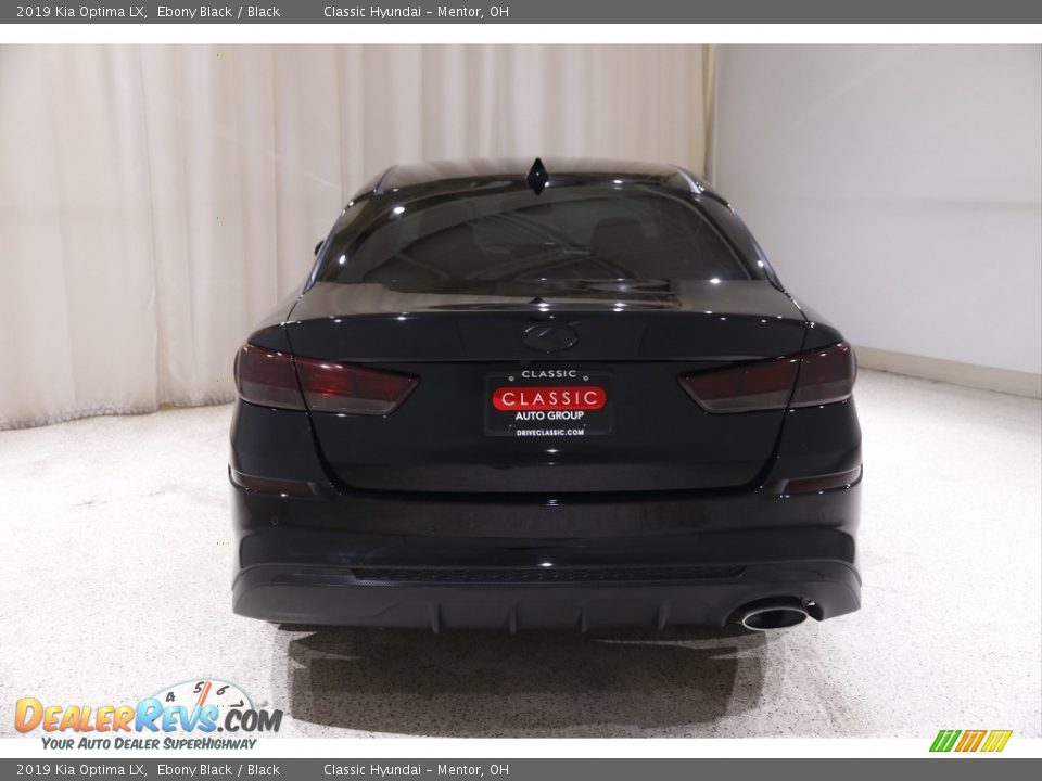2019 Kia Optima LX Ebony Black / Black Photo #18