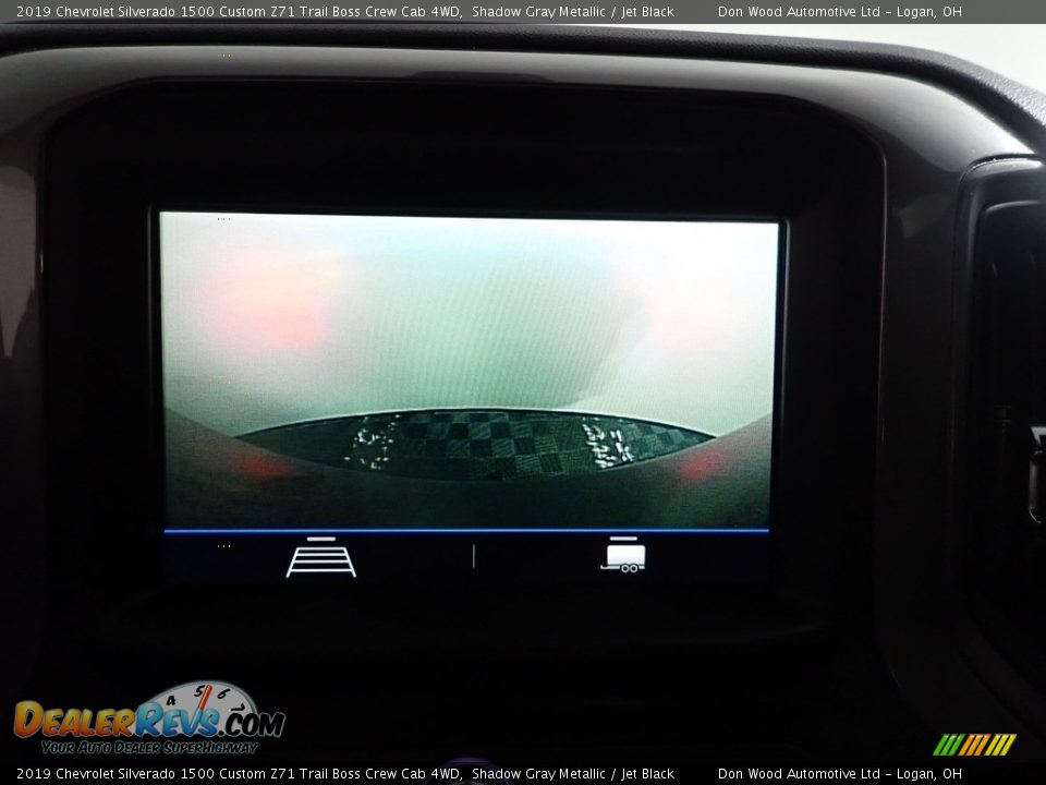 2019 Chevrolet Silverado 1500 Custom Z71 Trail Boss Crew Cab 4WD Shadow Gray Metallic / Jet Black Photo #3