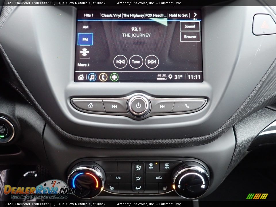 2023 Chevrolet TrailBlazer LT Blue Glow Metallic / Jet Black Photo #20