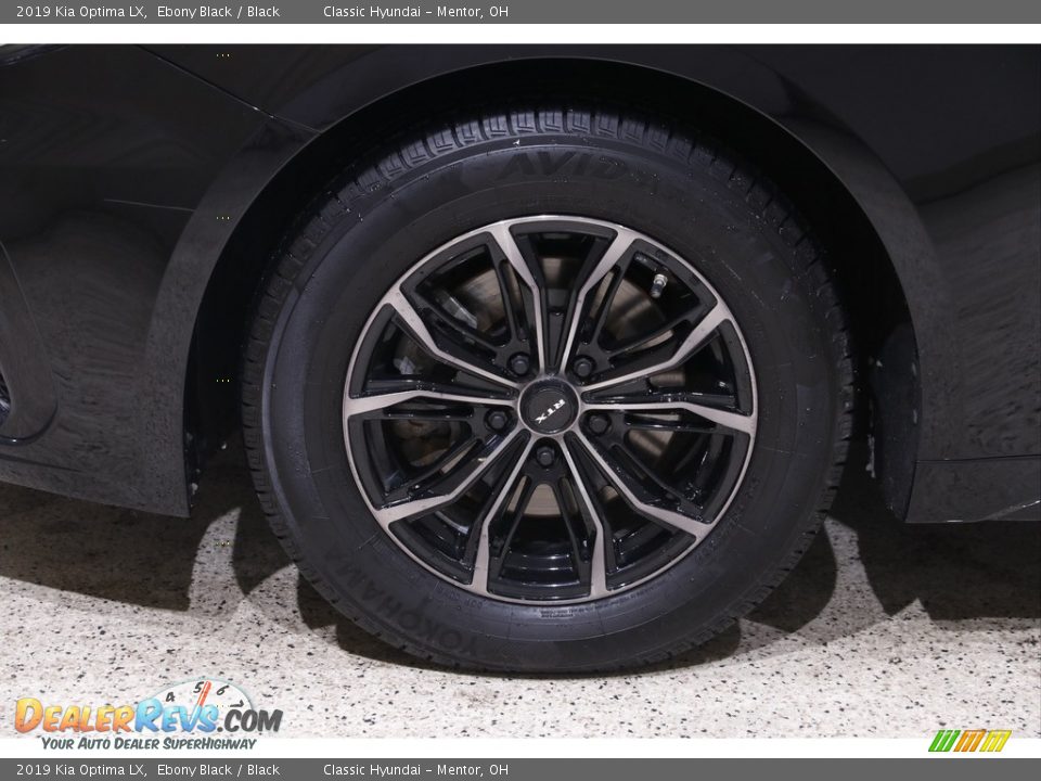 2019 Kia Optima LX Ebony Black / Black Photo #20