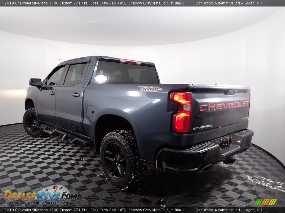 2019 Chevrolet Silverado 1500 Custom Z71 Trail Boss Crew Cab 4WD Shadow Gray Metallic / Jet Black Photo #6