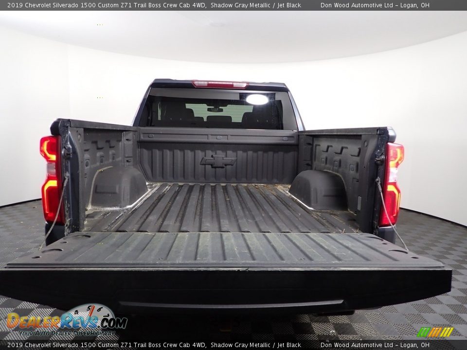 2019 Chevrolet Silverado 1500 Custom Z71 Trail Boss Crew Cab 4WD Shadow Gray Metallic / Jet Black Photo #8