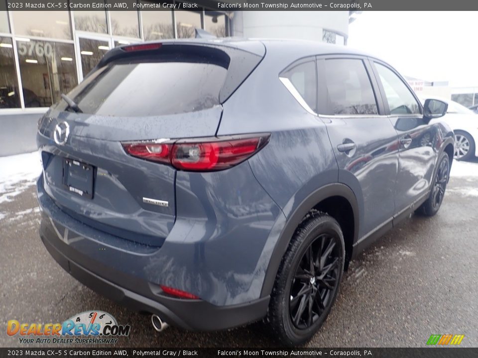 2023 Mazda CX-5 S Carbon Edition AWD Polymetal Gray / Black Photo #2