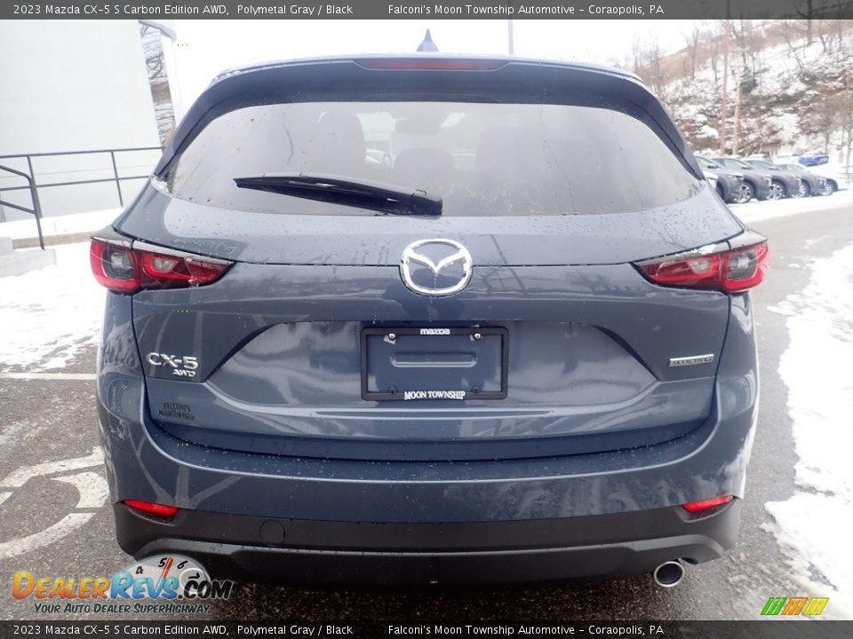 2023 Mazda CX-5 S Carbon Edition AWD Polymetal Gray / Black Photo #3