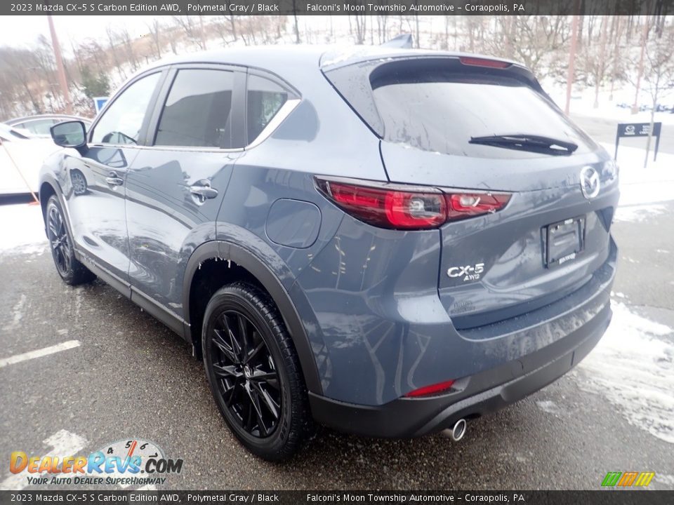 2023 Mazda CX-5 S Carbon Edition AWD Polymetal Gray / Black Photo #5