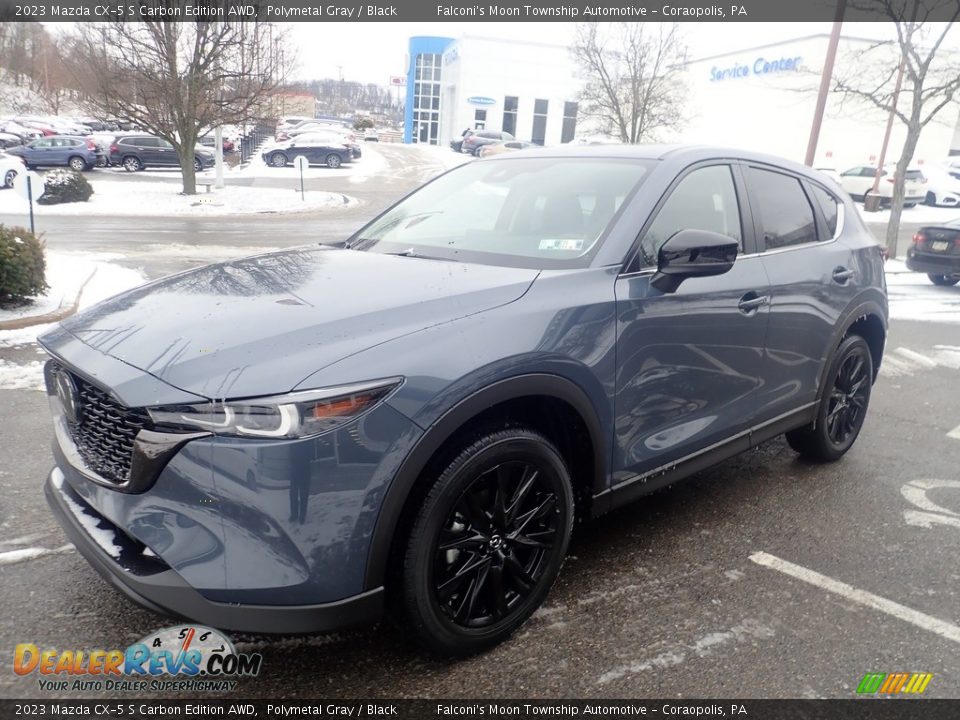 2023 Mazda CX-5 S Carbon Edition AWD Polymetal Gray / Black Photo #7