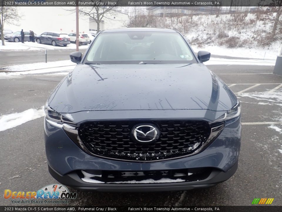 2023 Mazda CX-5 S Carbon Edition AWD Polymetal Gray / Black Photo #8