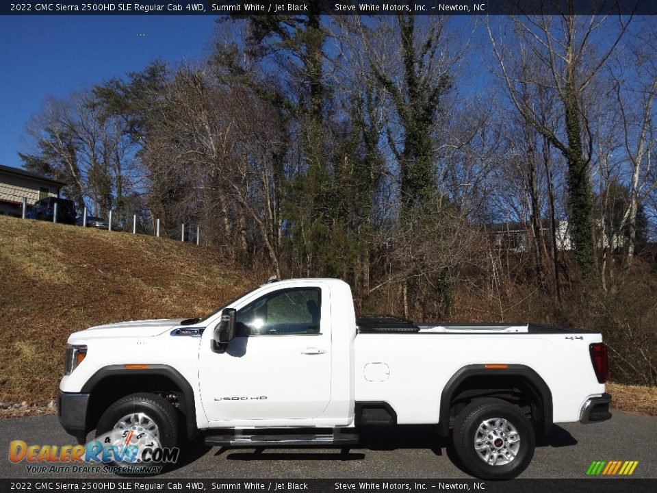 Summit White 2022 GMC Sierra 2500HD SLE Regular Cab 4WD Photo #1