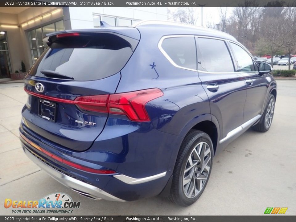 2023 Hyundai Santa Fe Calligraphy AWD Stormy Sea / Black Photo #2