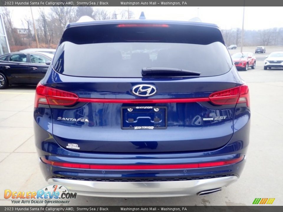 2023 Hyundai Santa Fe Calligraphy AWD Stormy Sea / Black Photo #3