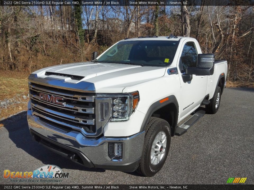 2022 GMC Sierra 2500HD SLE Regular Cab 4WD Summit White / Jet Black Photo #2