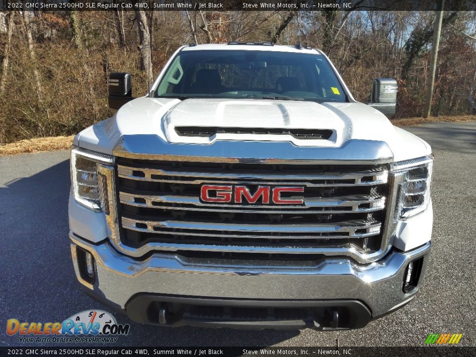 2022 GMC Sierra 2500HD SLE Regular Cab 4WD Summit White / Jet Black Photo #3