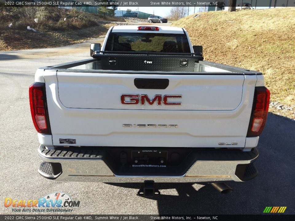 2022 GMC Sierra 2500HD SLE Regular Cab 4WD Summit White / Jet Black Photo #7