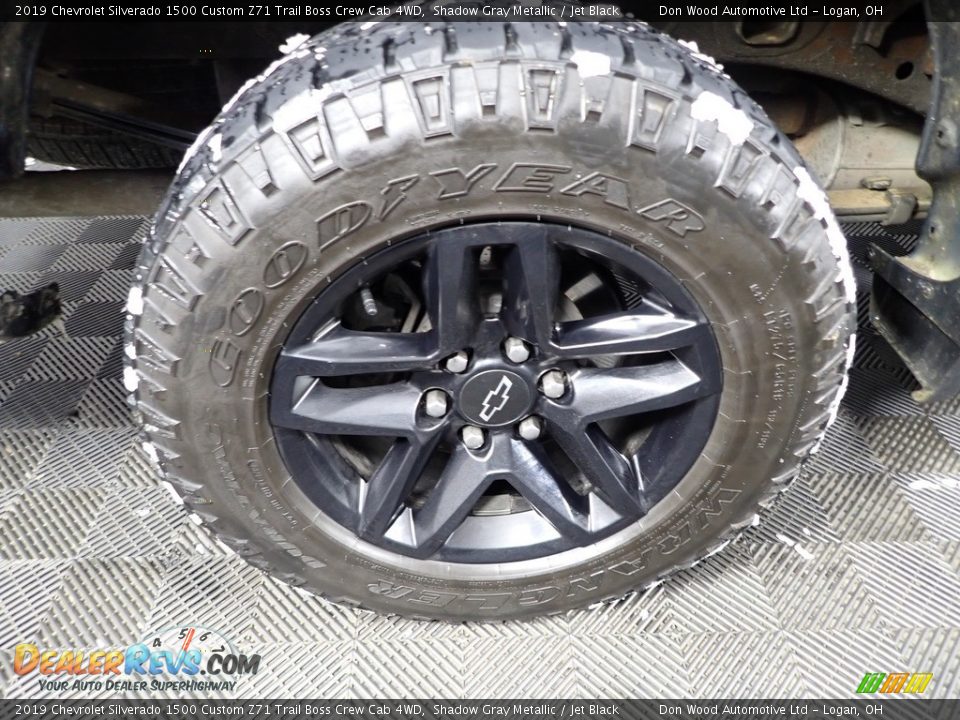2019 Chevrolet Silverado 1500 Custom Z71 Trail Boss Crew Cab 4WD Shadow Gray Metallic / Jet Black Photo #29