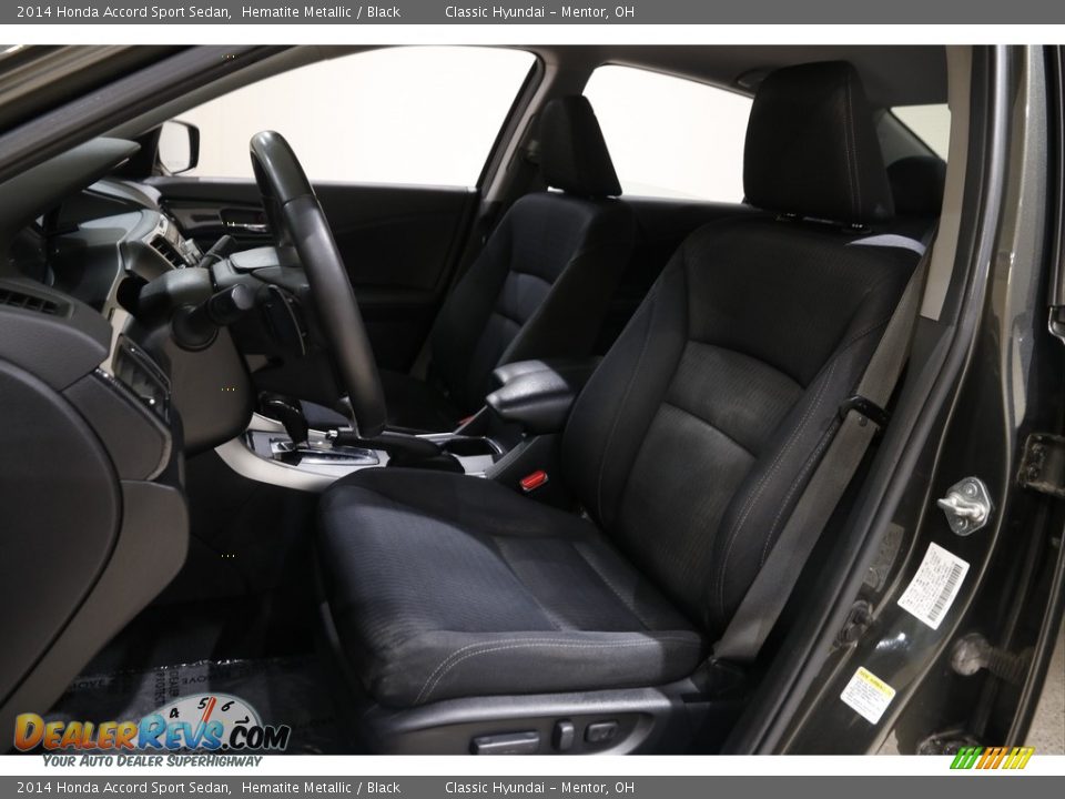 2014 Honda Accord Sport Sedan Hematite Metallic / Black Photo #5