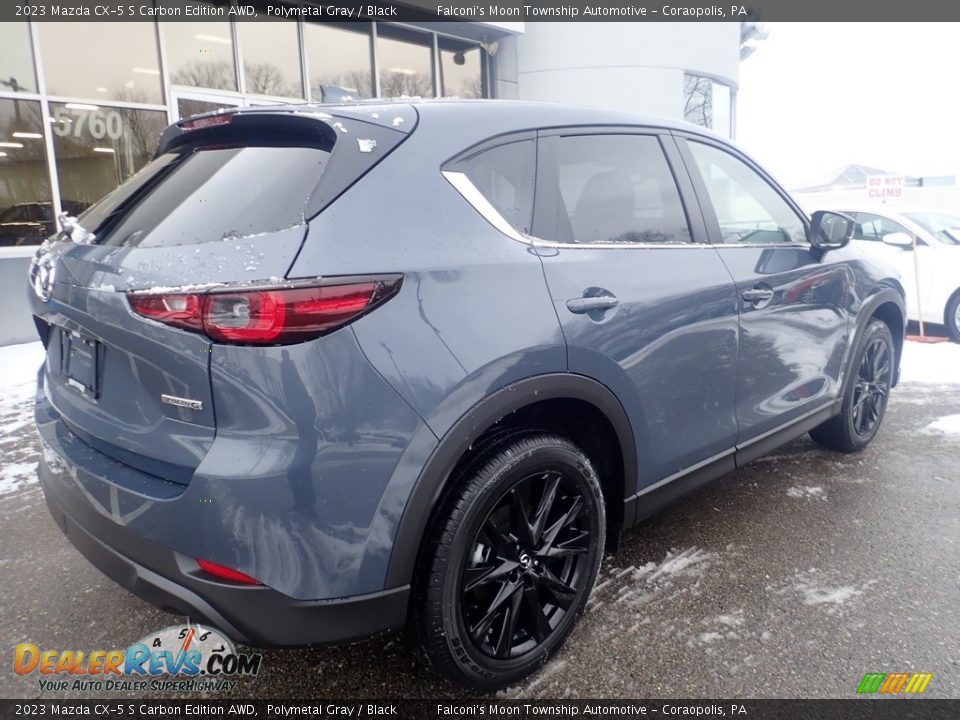 2023 Mazda CX-5 S Carbon Edition AWD Polymetal Gray / Black Photo #2