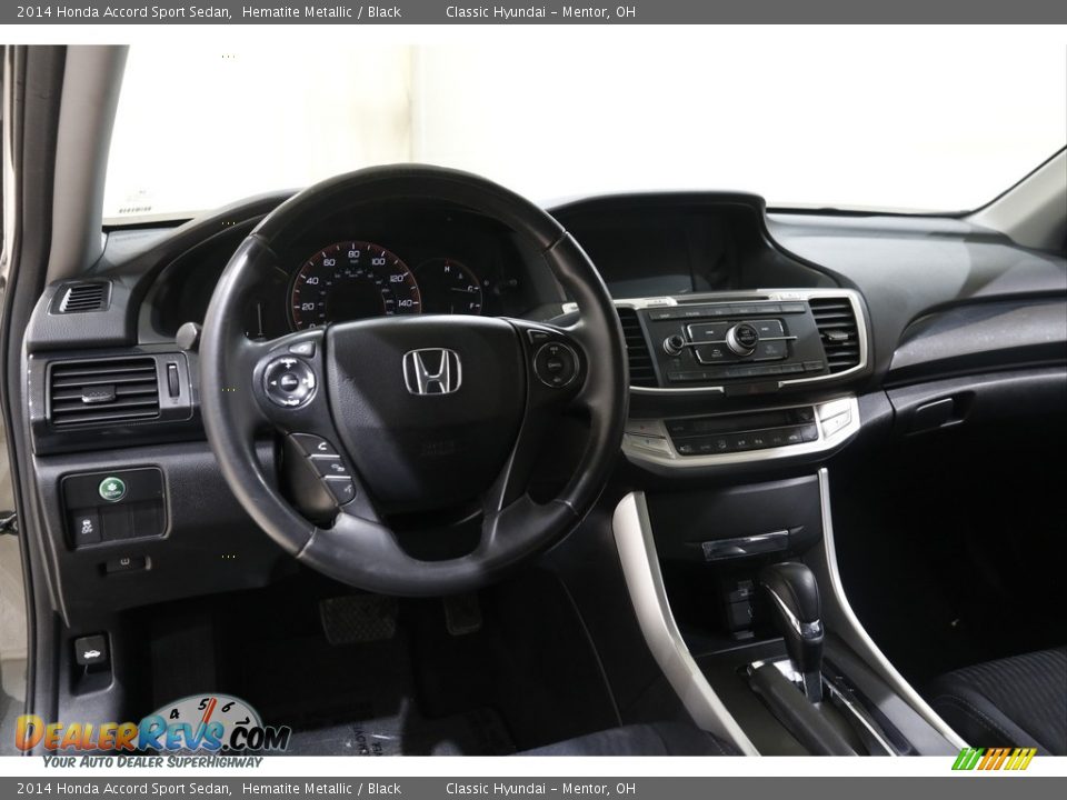2014 Honda Accord Sport Sedan Hematite Metallic / Black Photo #6