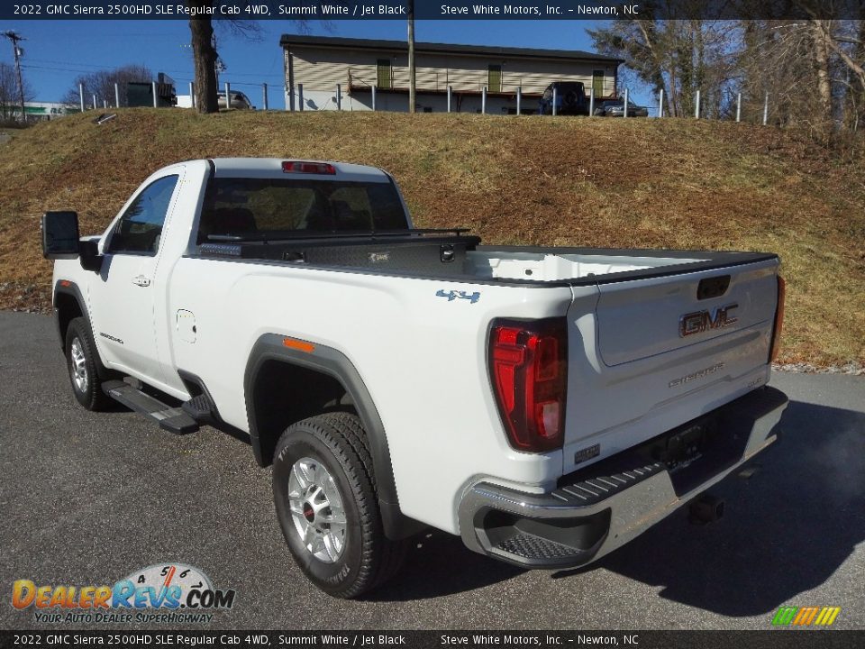 2022 GMC Sierra 2500HD SLE Regular Cab 4WD Summit White / Jet Black Photo #10