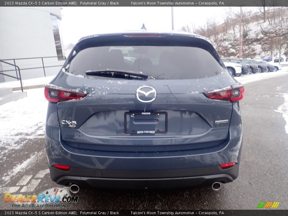 2023 Mazda CX-5 S Carbon Edition AWD Polymetal Gray / Black Photo #3