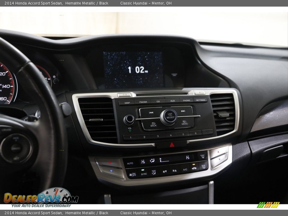 2014 Honda Accord Sport Sedan Hematite Metallic / Black Photo #9