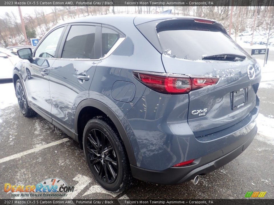 2023 Mazda CX-5 S Carbon Edition AWD Polymetal Gray / Black Photo #5