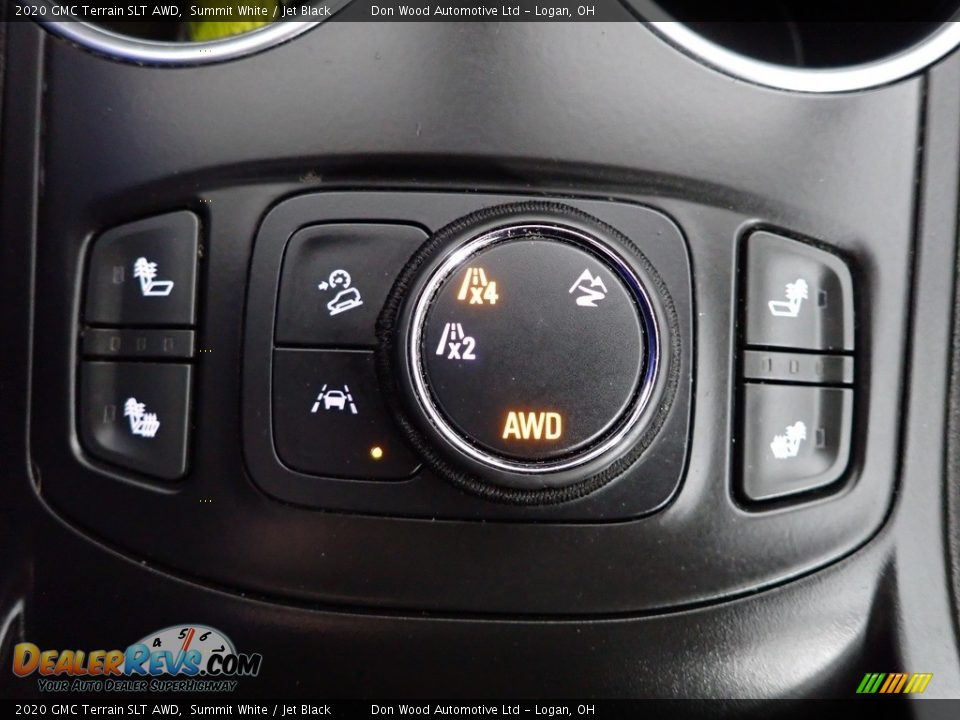 2020 GMC Terrain SLT AWD Summit White / Jet Black Photo #4