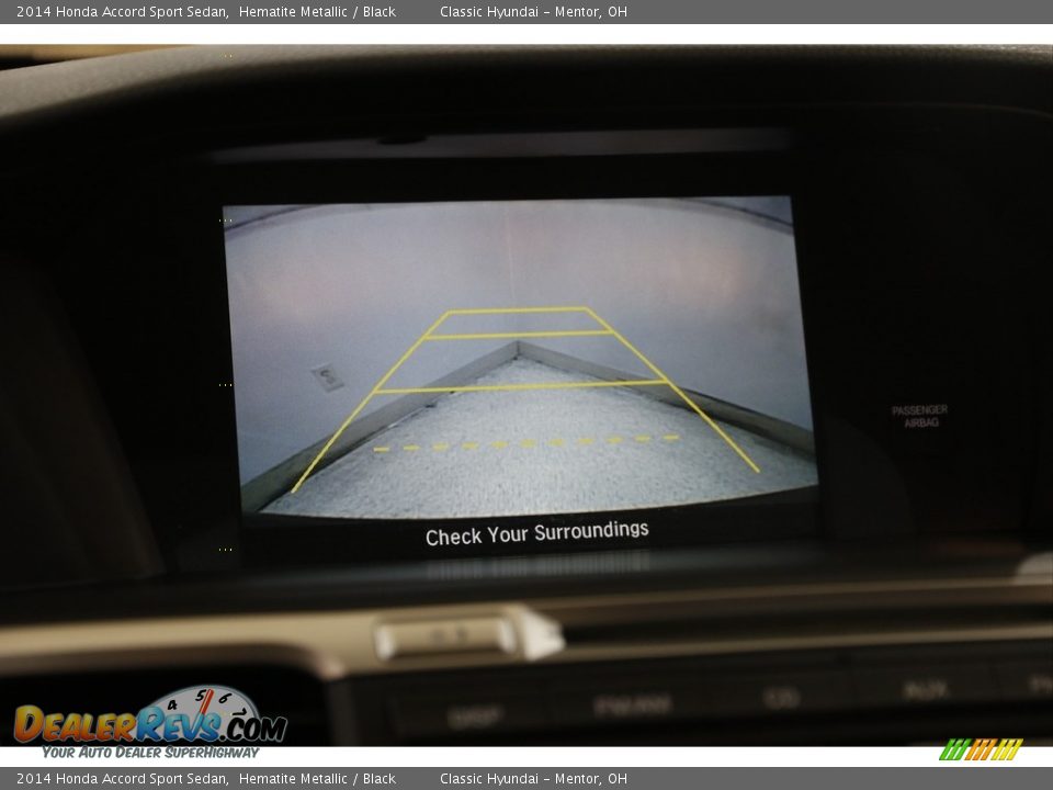 2014 Honda Accord Sport Sedan Hematite Metallic / Black Photo #12