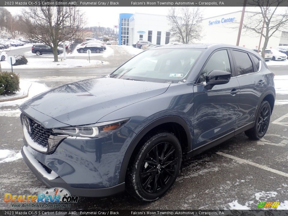 2023 Mazda CX-5 S Carbon Edition AWD Polymetal Gray / Black Photo #7