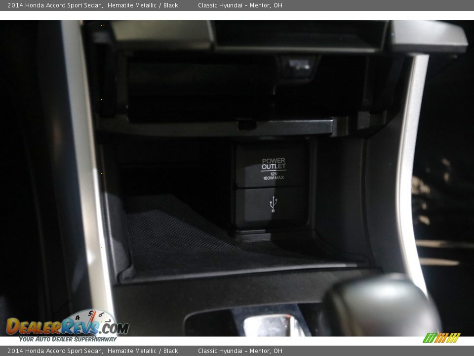 2014 Honda Accord Sport Sedan Hematite Metallic / Black Photo #13