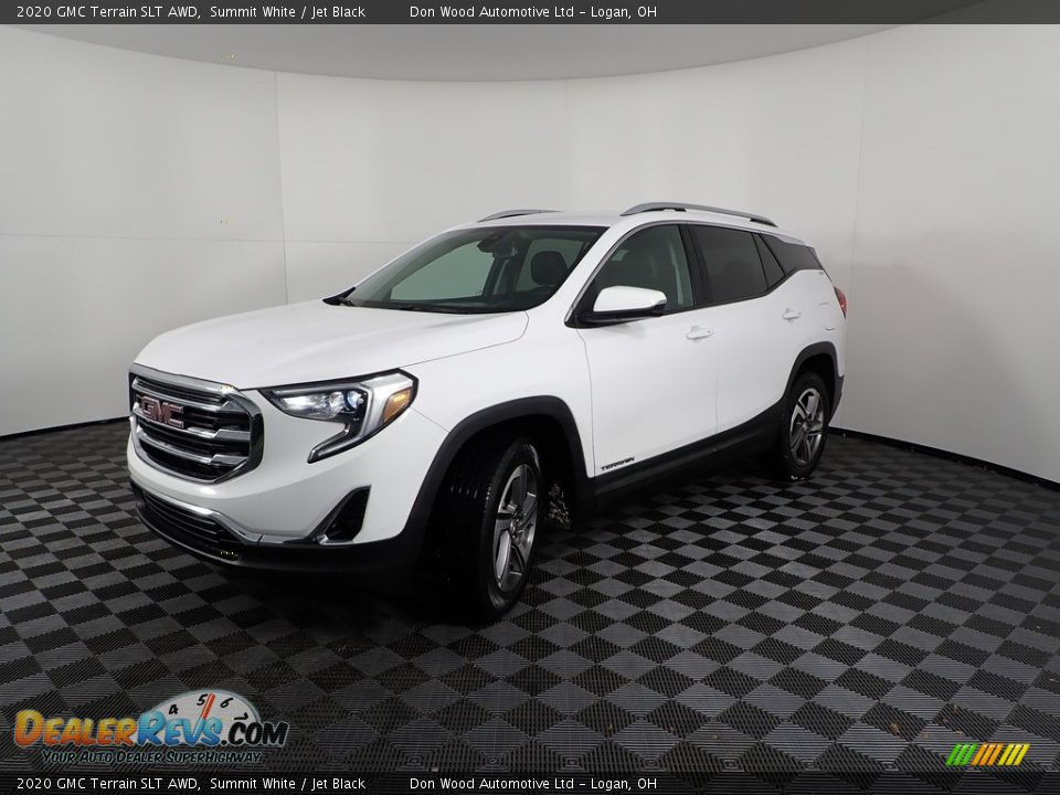 2020 GMC Terrain SLT AWD Summit White / Jet Black Photo #6