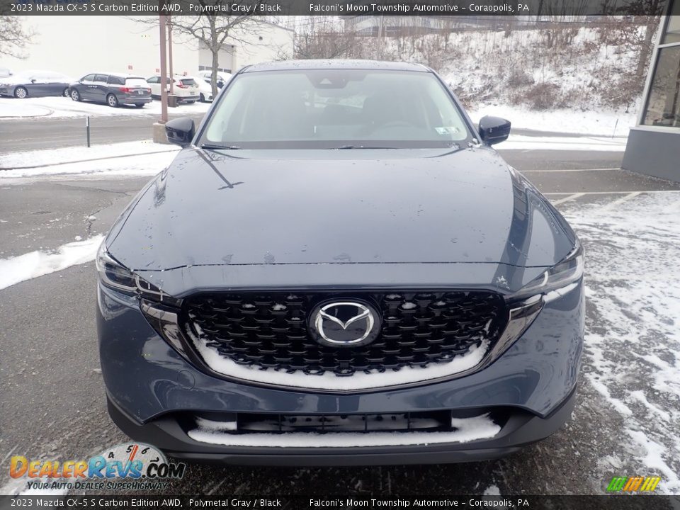 2023 Mazda CX-5 S Carbon Edition AWD Polymetal Gray / Black Photo #8